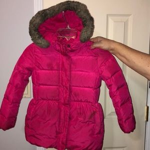 Girls gap warm puffer jacket